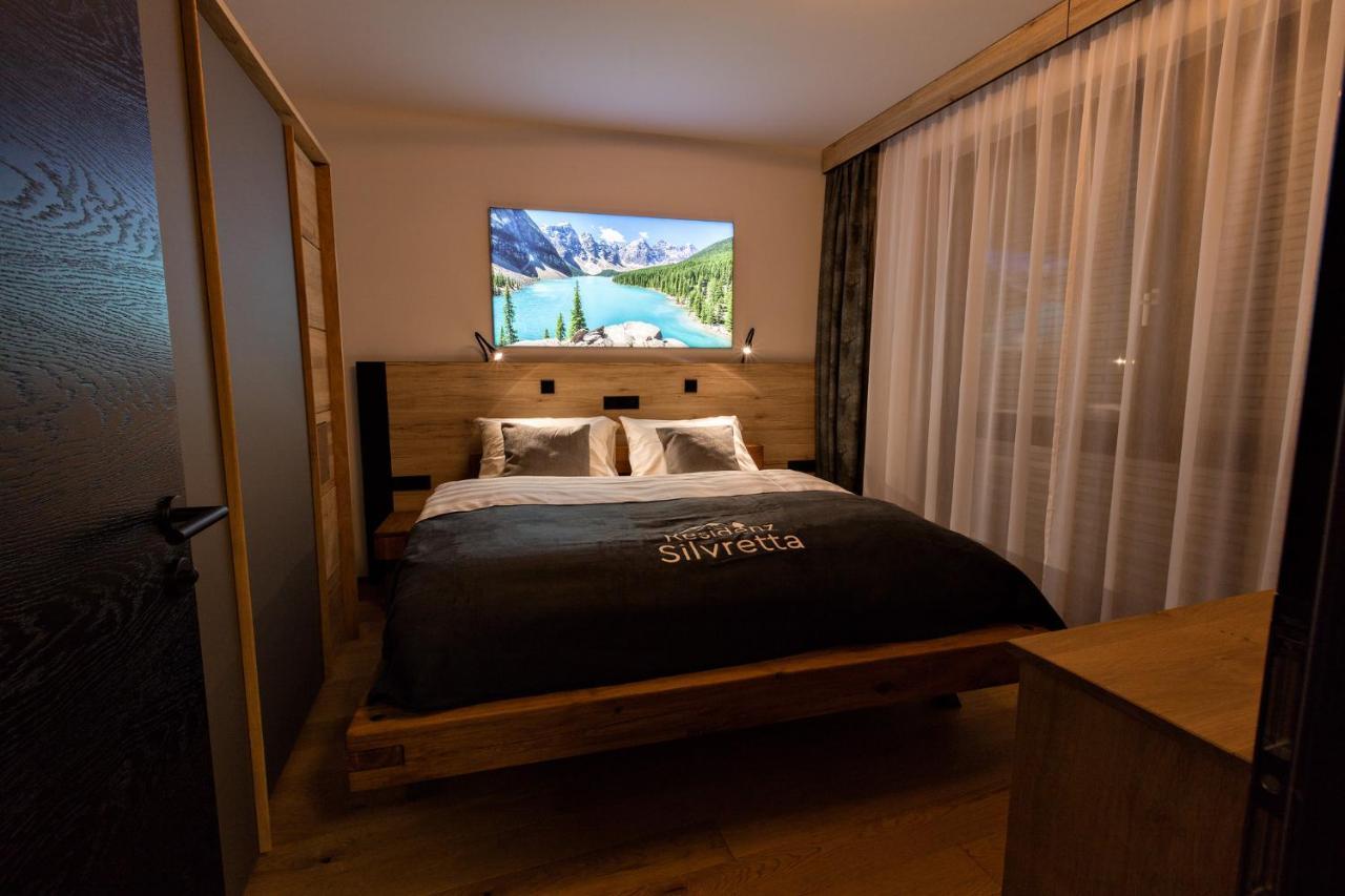 Moderne Wohnung Mit Einer Wunderschoenen Aussicht In Der Residenz Silvretta ゼー エクステリア 写真